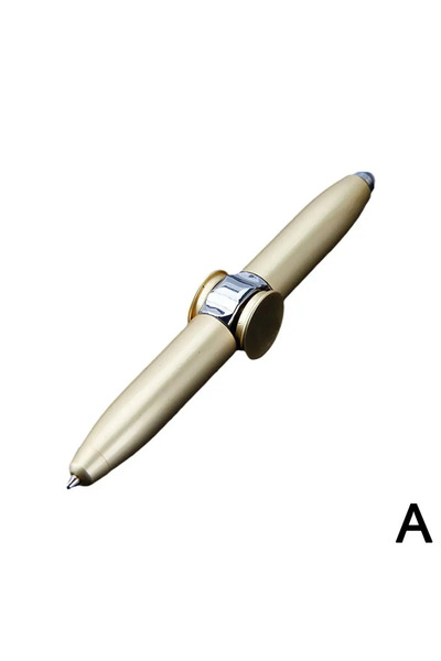 choice2 gold LED Pen Ball Pen Fidget Spinner Pressure Student Gift Ballpoint ...