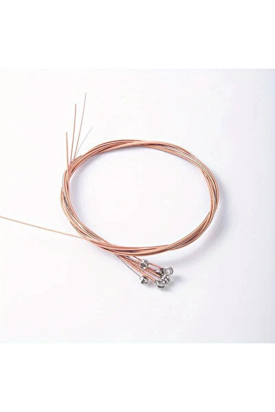 Choice1 Red copper string Miwayer 6-Piece Rainbow Acoustic Guitar Strings (E-...