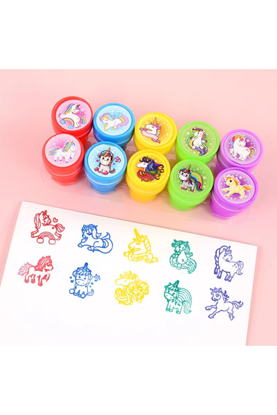 choice2 30pcs Stamp Unicorn Stamps Party Favors Animal Seal Stamps for Kids C...