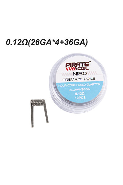 Choice3 0.1226GAx436GA 10Pcs/box For MTL RDA RTA RBA Mod Heating Wire NI80 Pr...