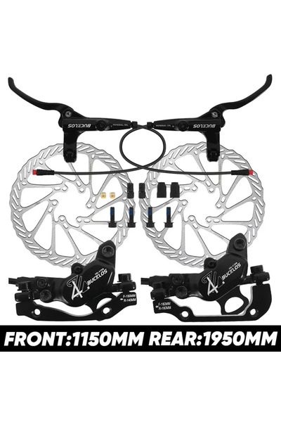 Choice4 BUCKLOS Regular Set BUCKLOS 4-Piston Bike Hydraulic Brake Power Off E...
