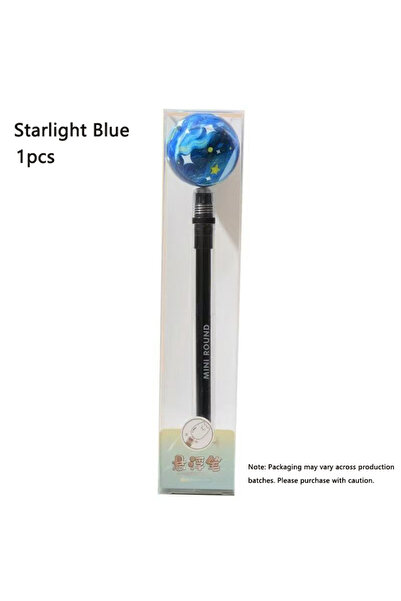 Choice قلم جل مغناطيسي عائم بلون أزرق سماوي، قلم لف، قلم تخفيف التوتر، أدوات ...