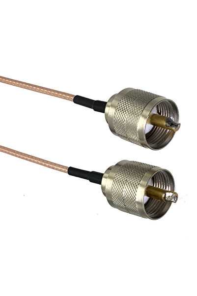 Choice1 كابل تمديد بطول 5 أمتار RG316 PL259 UHF ذكر إلى UHF ذكر RF