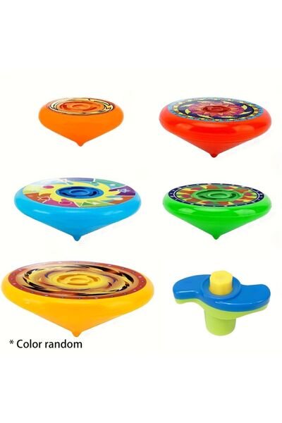 Choice لعبة دوارة متعددة الطبقات بألوان عشوائية، 5 قطع، للعب والمنافسة، قابلة...