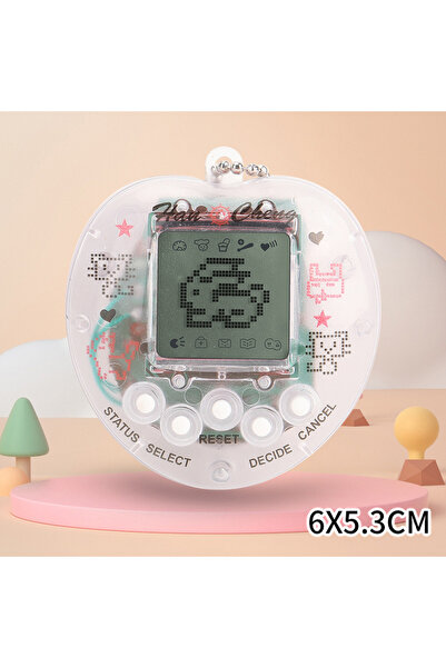 Choice4 3072 سلسلة مفاتيح حيوانات أليفة افتراضية بيضاء للأطفال، لعبة إلكتروني...