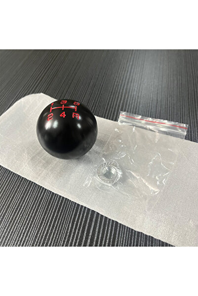 choice2 مقبض ناقل حركة كروي الشكل من الألومنيوم الأسود بخمس سرعات، مقاس M10*1...