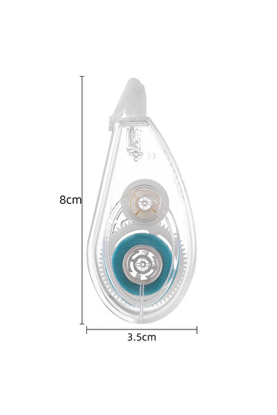 Choice قطعة واحدة (5 أمتار) 1/4 قطعة شريط لاصق مزدوج الجوانب، نقاط لاصقة، خال...