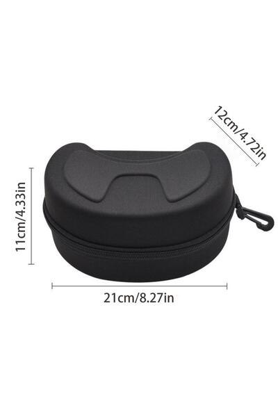 Choice L Ski Goggle Case Winter Skiing Water Resistant Shockproof Shell Snow ...