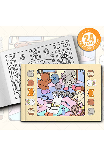 Choice كتاب تلوين الأصدقاء المقربين المتعدد - إصدار فاخر، مجموعات التلوين بال...