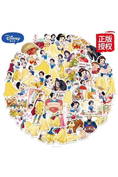 Choice ٥٠ قطعة من ملصقات جرافيتي أميرات متنوعة من الأنمي، سنو وايت، ملصقات كر...