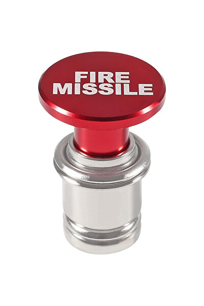 Choice3 Red FIRE MISSILE Fire Missiles Button Car Cigarette Lighter Anodized ...