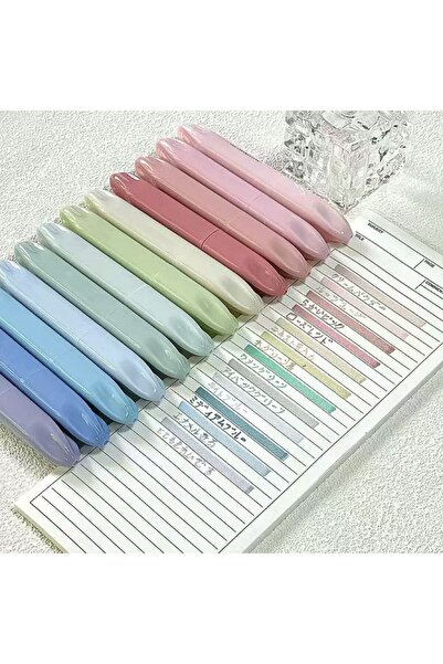 Choice 12pcs 12pcs Chisel tip Light Color Highlighter Pen Set, For Underline,...