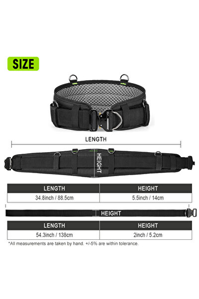 choice2 JK-047-W JAKAH Outdoor Tactical Belt Tactical Sports Multi-functional...