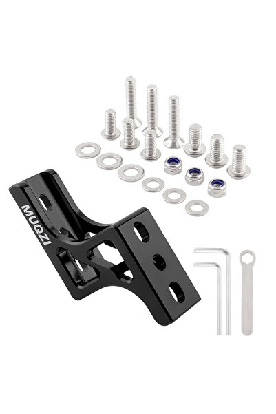 Choice حامل حقيبة أمامية للدراجة باللون الأسود، حامل حقيبة أمامية لدراجات برو...