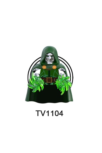 Choice37 TV1104 Blind Box Mini Building Blks TV6218 Figures Big Goblin Spider...