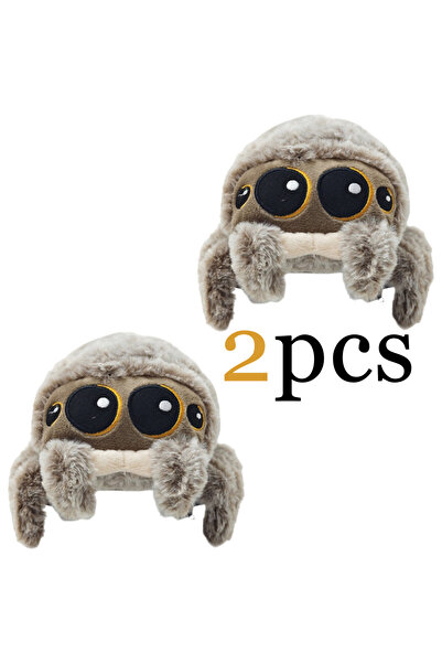 Choice قطعتان من الدمى المحشوة الناعمة على شكل حيوانات، لعبة عنكبوت سوداء، دم...