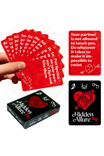 Choice علبة واحدة تحتوي على 50 بطاقة لعبة شرب للأزواج، مقاس 8.9 × 6.4 سم، بطا...