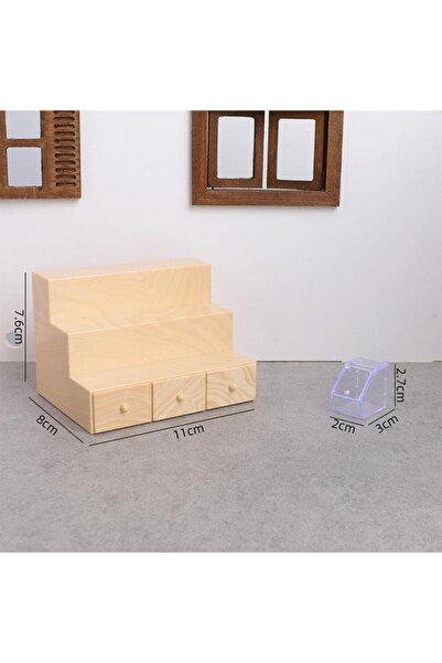 Choice مجموعة واحدة جديدة من رفوف التخزين والعرض مع مصاصة لبيت الدمى بمقياس 1...