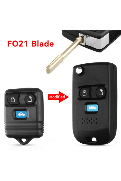 Choice 3BNT FO21 Blade KEYYOU 4BNT Modified Folding Flip Fob Car Remote Key S...