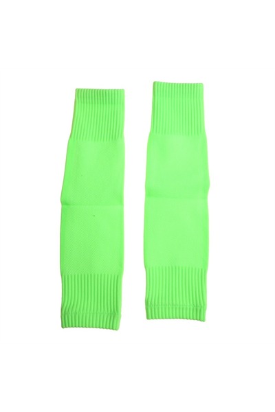 Choice جوارب ضاغطة طويلة خضراء فلورية لتدفئة الساق، مناسبة لكرة السلة وكرة ال...