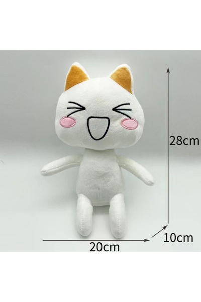 Choice D01 لعبة قطة كاواي تورو إينوي القطيفة بطول 28 سم، دمية حيوان كرتوني أن...