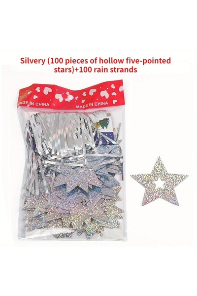 Choice بالونات فضية اللون، 100 قطعة، مستلزمات حفلات الزفاف، ديكورات غرف، بالو...