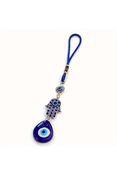Choice Brown 1pc Devil's Eye Horseshoe-shaped Blue Eye Rhinestone Lucky Decor...
