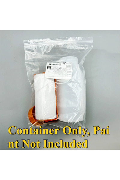 Choice1 orange 1PC 4-inch paint roller brush with 16.91 ounce storage, plasti...