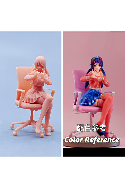 Choice مجسمات مصغرة من الراتنج غير ملونة من ميتا، بمقياس 1/64، مجسمات مصغرة غ...