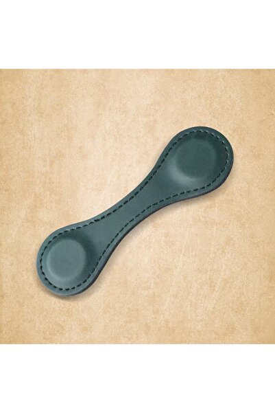 Choice Green 1PC Vintage Personalized PU Leather Magnetic Bookmark Double-sid...