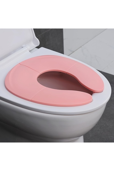 Choice pink Portable & Foldable Baby Potty Seat with Non-Slip Suction Cups - ...