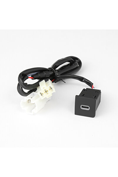 choice2 شاحن سيارة سريع USB من النوع C PD ذو طرف دائري لسيارات فولكس فاجن جول...