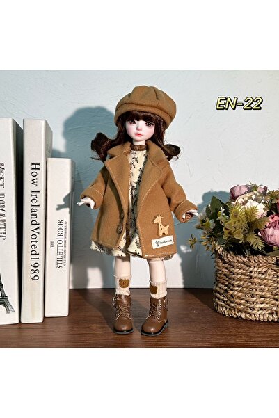 Choice طقم ملابس كاجوال أنيق بدون دمية وحذاء (EN-22) لدمية BJD مقاس 30 سم، من...