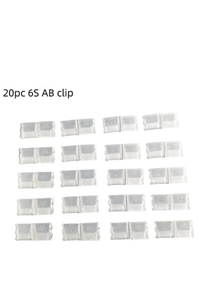 Choice مشبك AB 6S، 20 قطعة، مشبك AB، بطاريات ليثيوم للطائرات النموذجية 2S، 3S...