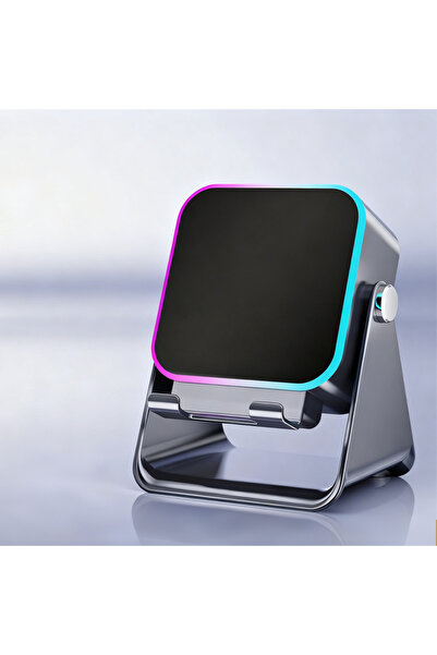 Choice1 مكبر صوت لاسلكي يعمل بالحث التلقائي، أسود اللون، ثنائي الوضع، بإضاءة ...