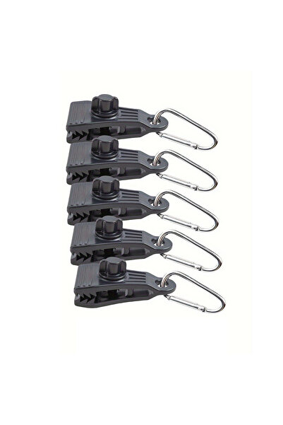 Choice Black 1 Set of Outdoor Tent Clips, Canopy Clips, Reinforced Windproof ...