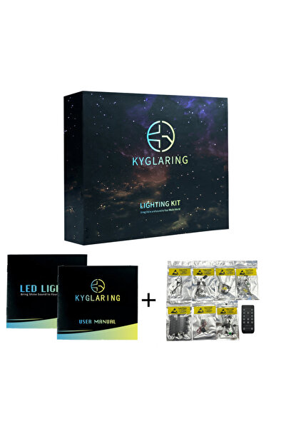 Choice1 طقم إضاءة LED من نوع Kyglaring بنسخة التحكم عن بعد، مناسب لمجموعة بنا...