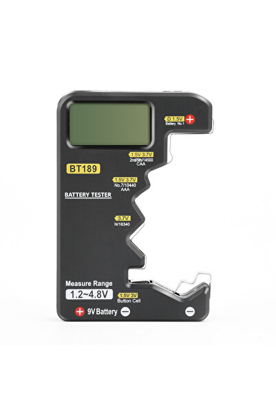 Choice cartoon-black BT189 BT189 Ultra-small Battery Tester 9V AAAAA Button C...