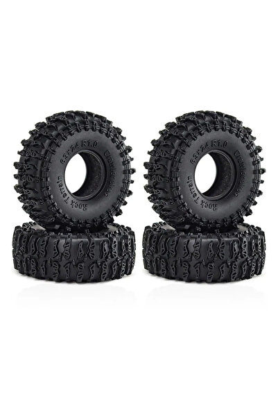 Choice 4 قطع من إطارات 1.0JC الناعمة مقاس 63 مم لسيارات التحكم عن بعد TRX4M S...