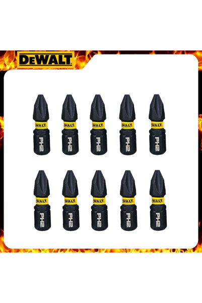 Dewalt PH2 25MM 10PCS PH2 25MM Impact Bits Set HSS Driver Head Electric Screw...