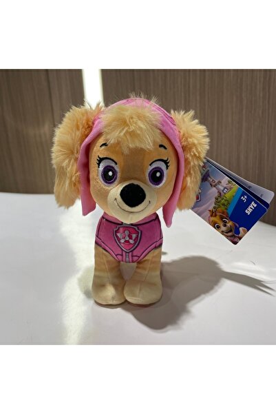 PAW PATROL 16604-J-TT-skye لعبة قطيفة أصلية 100%، طولها 18-20 سم، في وضعية ال...