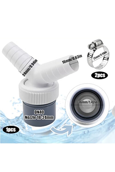 Choice محول تصريف مزدوج على شكل حرف Y، غسالة ملابس، وصلة مزدوجة على شكل حرف Y...