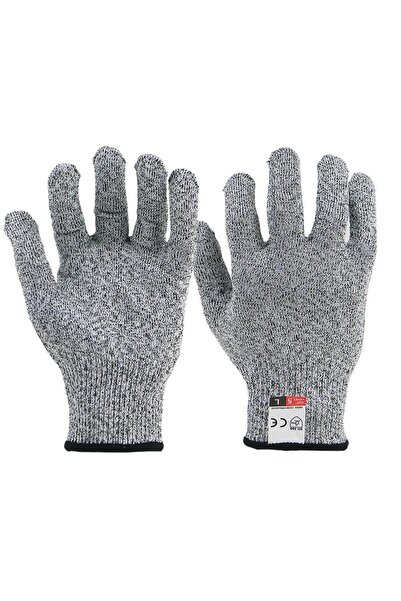 Choice Gray-big size Grade 5 HPPE Cut-resistant Gloves Kitchen and Garden Pro...
