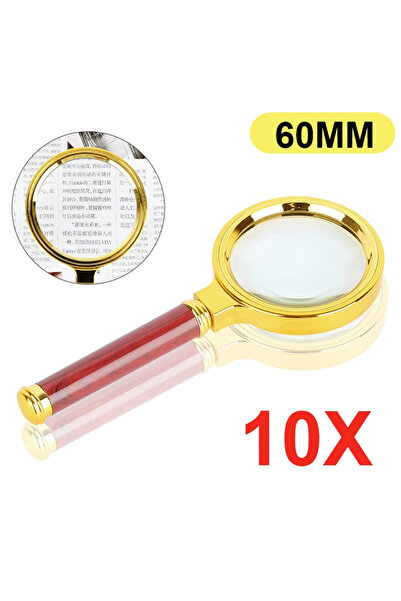 Choice4 60MM-10X 10x/8x/7x/6x/5x Handheld Reading Magnifier High Definition O...