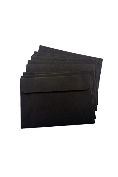 Choice مجموعة من 20 بطاقة هدايا سوداء، غلاف ظرف، دعوة، تهنئة، حفل زفاف، رسالة...