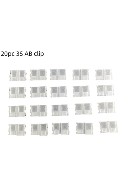 Choice مشبك AB ثلاثي الخلايا (20 قطعة) مشبك AB ثنائي الخلايا، ثلاثي الخلايا، ...