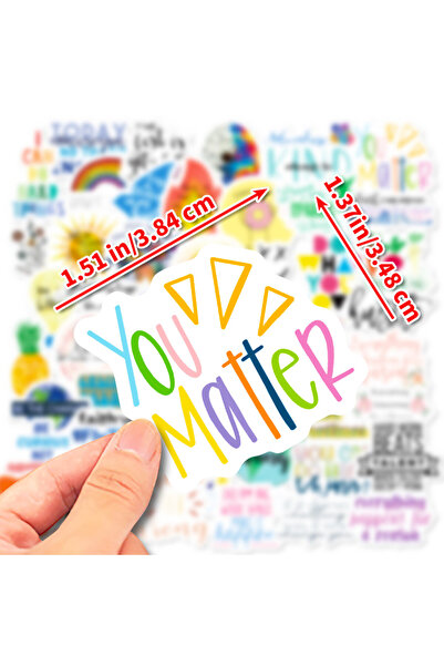 Choice 50 قطعة من ملصقات الأمتعة الصغيرة القابلة للإزالة والمقاومة للماء، مقا...