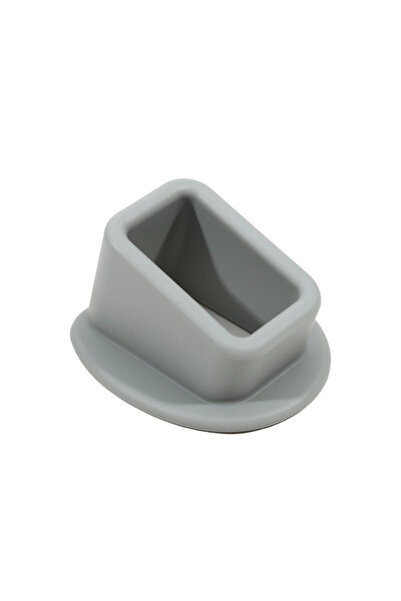 Choice Grey 1pcs Car Seatbelt Locking Upright Device Card Slot Bracket Silico...