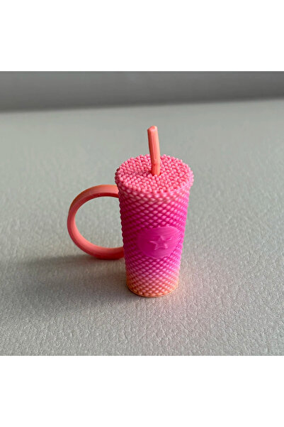 Choice كوب ماء صغير من القماش، لون أحمر وردي، من ماركة لابوبو، يمكن تثبيته عل...