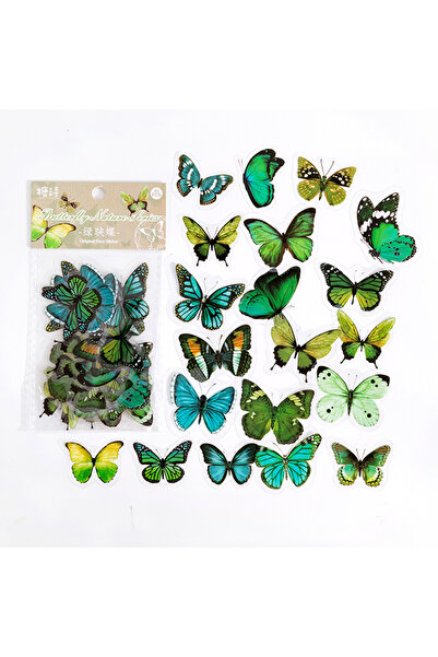 Choice D 40 قطعة/مجموعة ملصقات فراشات، لعبة سكرابوكينغ، دفتر ملاحظات، ديكور ح...